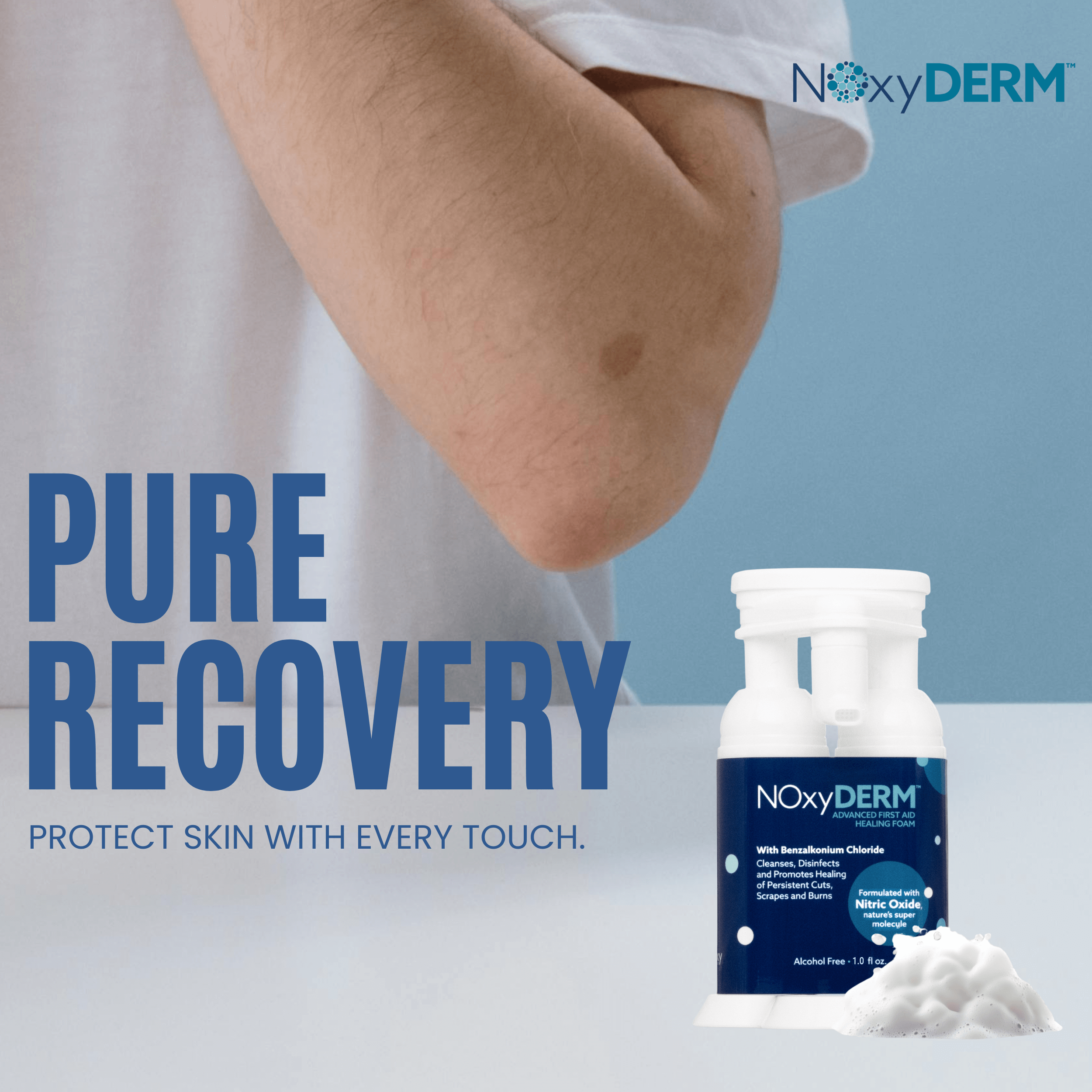 NOxyDERM Wound Care Foam | 1oz